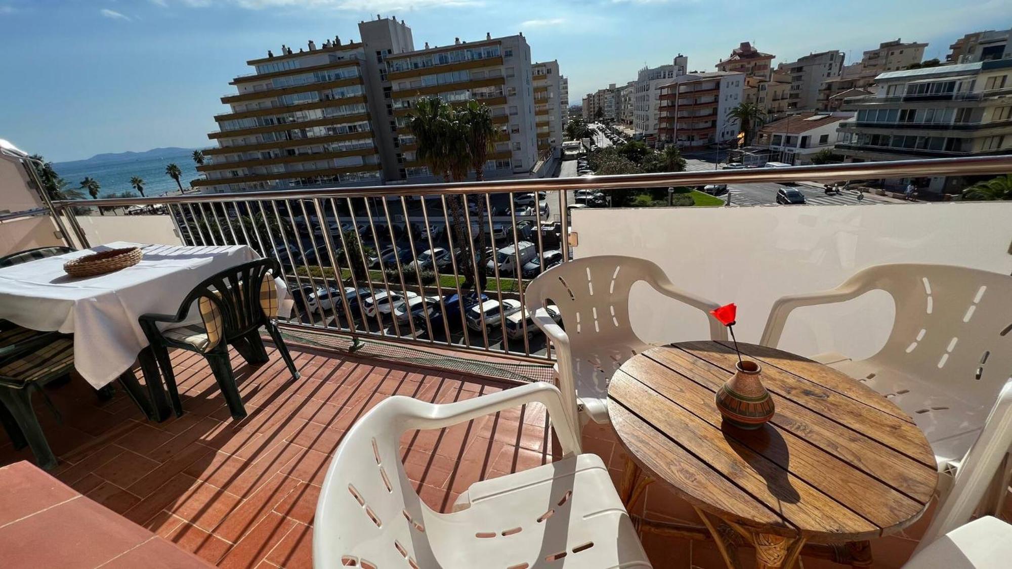 Ferienwohnung Piso Vista Mar Y Parking En Roses Av-30 Exterior foto
